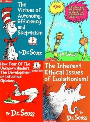 What Dr Suess Books Were Really About