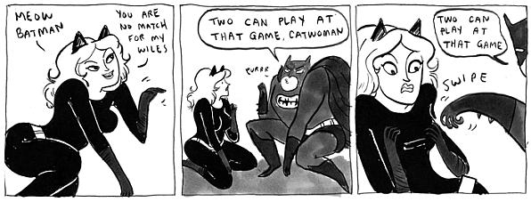 Sexy Batman and Catwoman