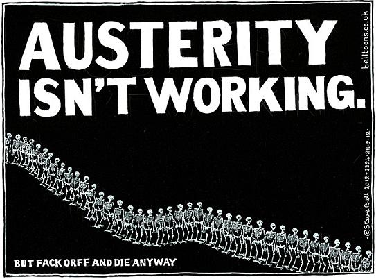 Steve Bell - Austerity Isn't Working