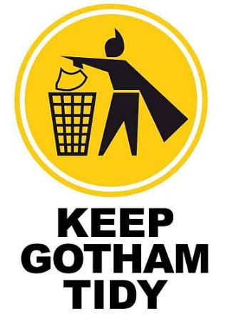 A Keep Gotham Today Poster