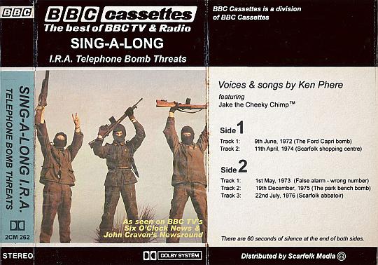 Sing-A-Long IRA Telephone Bomb Threats